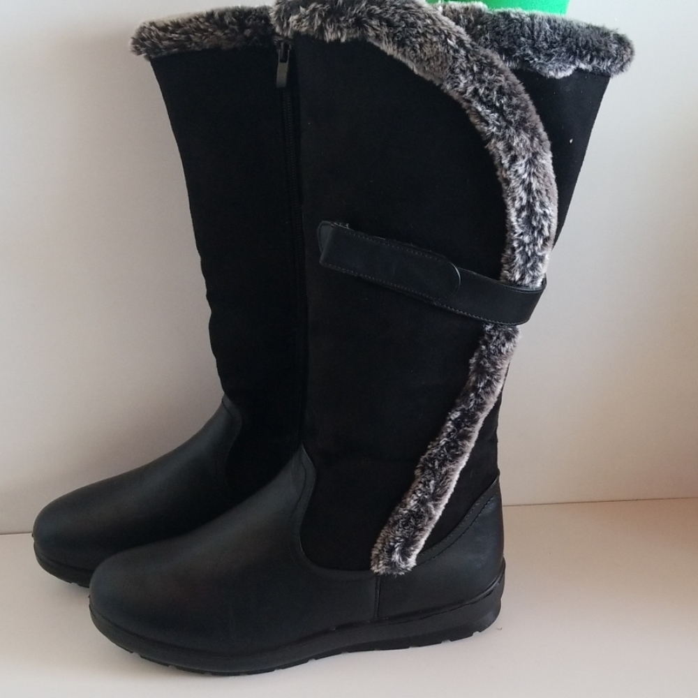 Rasolli Rima black Knee-High Boots